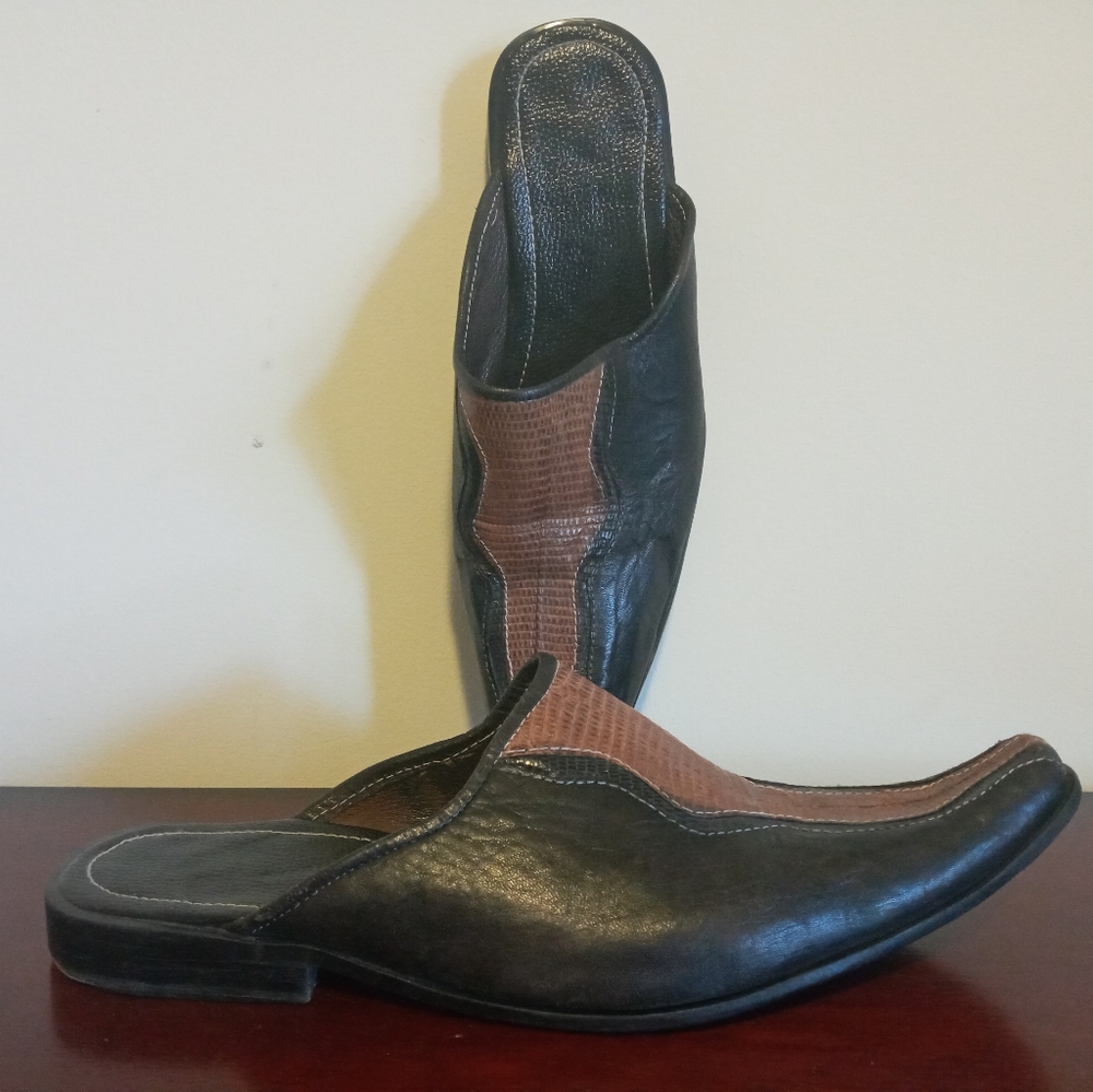 Hand made slip ons